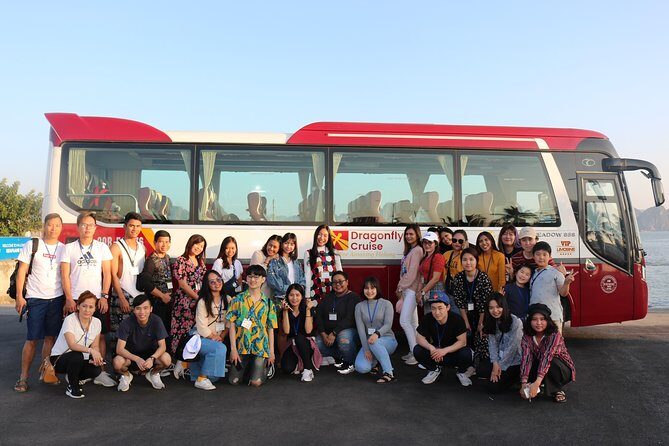 Halong Islands, Caves, Kayak, Lunch day tour w Dragonfly Cruise - Key Points