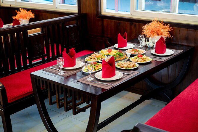 Halong One Day 5 Star Cruise Buffet, Pool, Kayak,Cave,Sunsetparty - Key Points