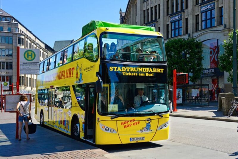 Hamburg: Hop-On Hop-Off Bus Tour Yellow Double Decker - Hamburg: Hop-On Hop-Off Bus Tour Yellow Double Decker