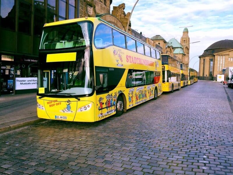 Hamburg: Hop-On Hop-Off Bus Tour Yellow Double Decker - Who Will Love This Tour?