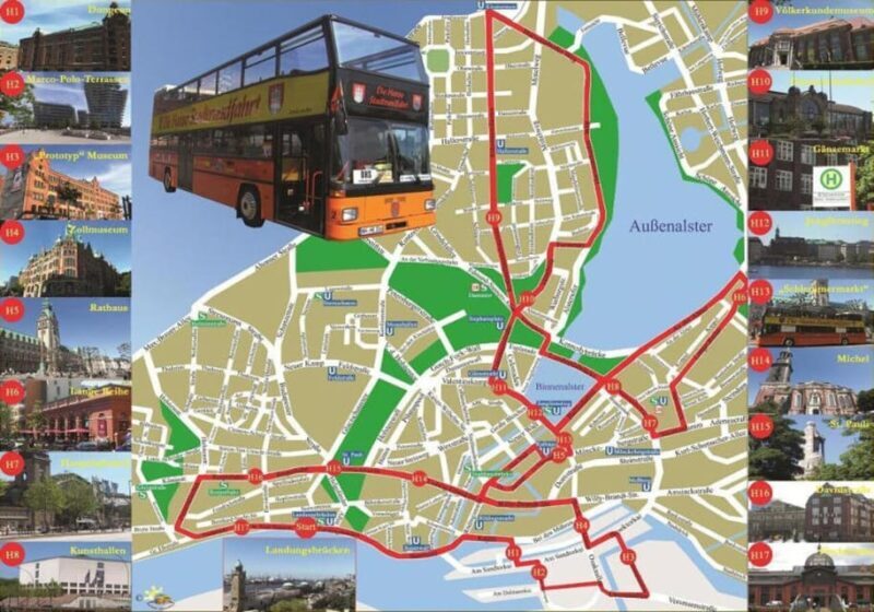 Hamburg : Line G Hop-On Hop-Off Sightseeing Tour - Key Points