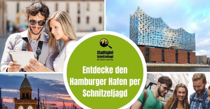 Hamburg: Scavenger Hunt Self-Guided Tour around the port - Key Points