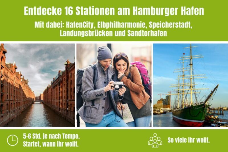 Hamburg: Scavenger Hunt Self-Guided Tour around the port - Cost and Value