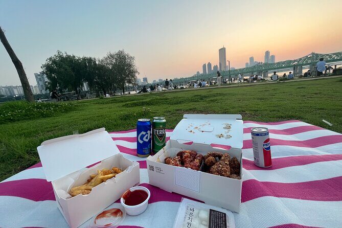 Han River sunset Chicken & Karaoke Private Tour - Key Points