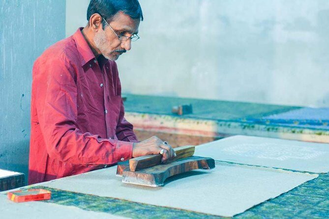 Hands-on Block Printing Workshop - Discover the Art of Sanganeri Block Printing in Jaipur