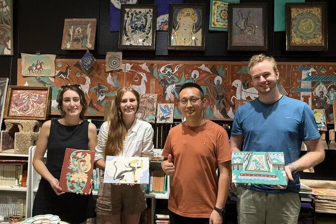 Hands On Dunhuang Paint Mogao Cave Murals with Artist - In-Depth Review: Making Your Own Dunhuang Murals in Shanghai
