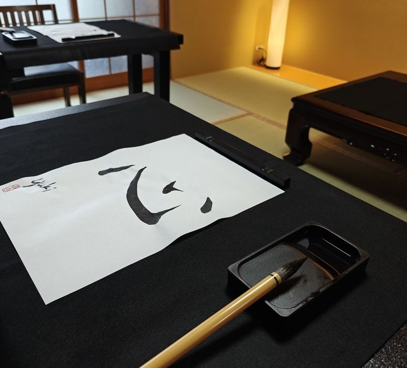 Hands-on Zen Calligraphy & 150-Year-Old Kyoto Machiya Tour - Learning strokes, then choosing a Kanji