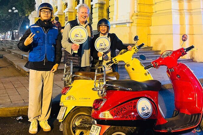 Hanoi After Dark Vespa Tour (4 hours): Street Food & Night Vibes - Frequently Asked Questions