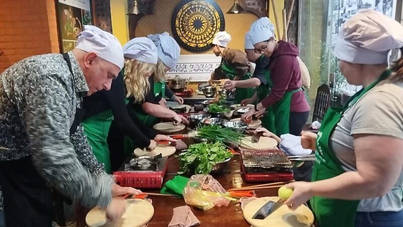 Hanoi Authentic Cooking Class and Local Market With Chef - Tasting and Certificate