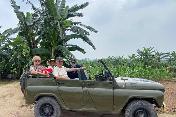 Hanoi City Jeep TourCity highlights & Countryside Banana Island - Practical Details and Value