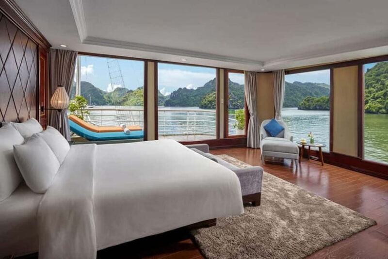 Hanoi: Ha long & Lan Ha Bay 5* cruises: bancony, all meals - An In-Depth Look: What Makes This Cruise Special