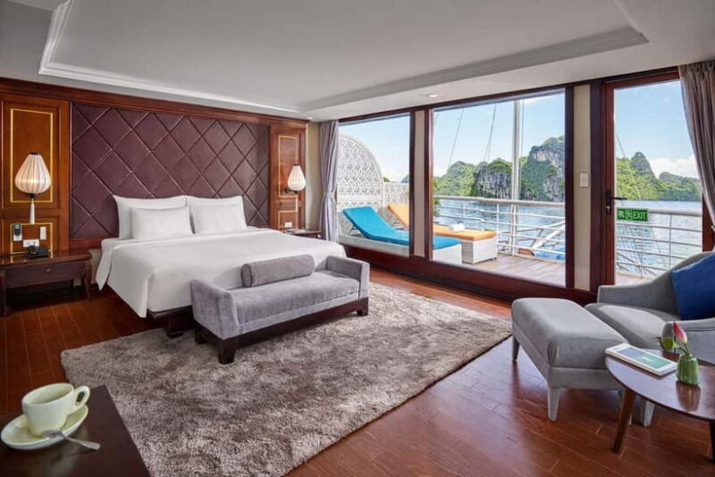 Hanoi: Ha long & Lan Ha Bay 5* cruises: bancony, all meals - Authentic Experience Meets Comfort