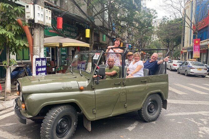 Hanoi Half Day City by Legendary Russian Jeep - Discover Hanoi on a Unique Vintage Russian Jeep Tour