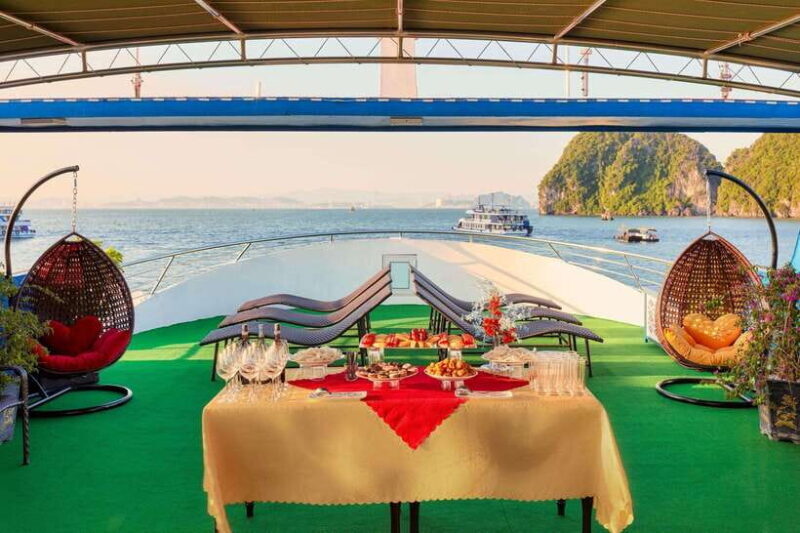 Hanoi: Halong Bay Luxury Cruise with Buffet Lunch - Key Points