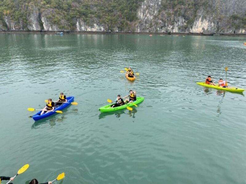 Hanoi - Lan Ha Bay 1 Day with kayaking , Swimming and Cave - Starting Your Day in Hanoi and the Scenic Journey