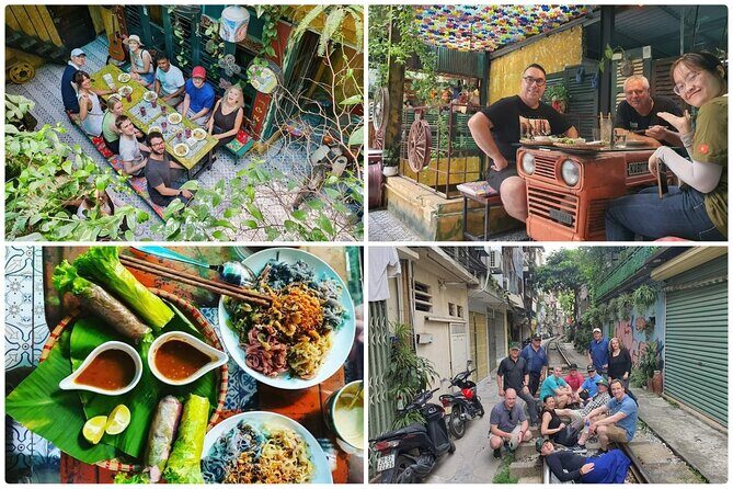 Hanoi Michelin Star Street Food Walking Tour & Train-Street - Key Points