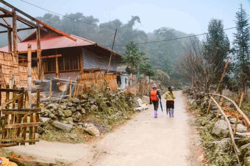 Hanoi: Sapa Trekking 2 Days 1 Night - Sleeper Bus from Hanoi - Day 2: Trekking Through Villages and Rice Terraces