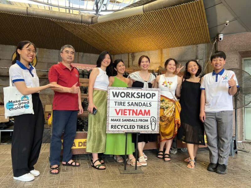 Hanoi: Tire Sandal Workshop with Crafting Experience - Exploring the Tire Sandal Workshop in Hanoi