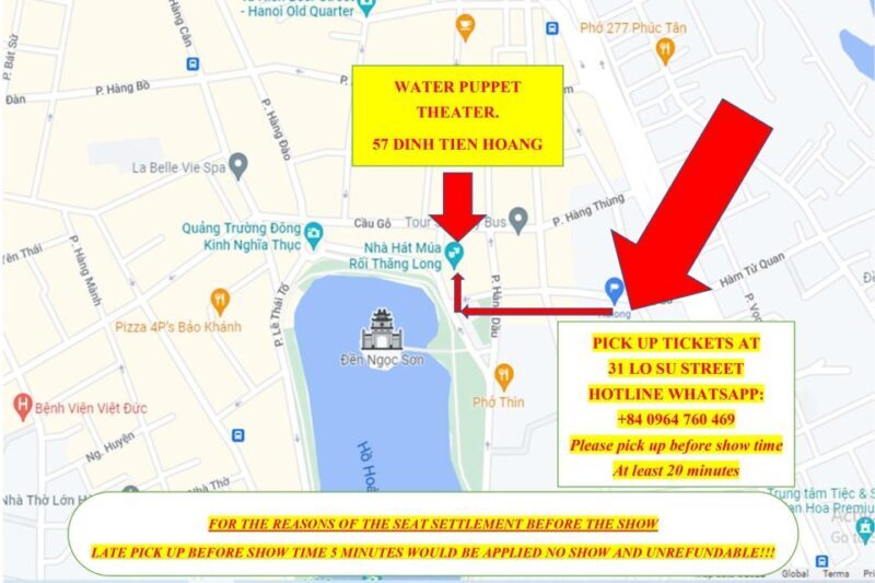 Hanoi: Water Puppet Show Ticket with Hotel Delivery Add-On - Practical Tips for Visitors