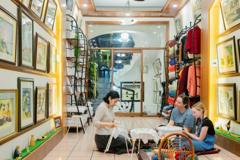 Hanoi's Heritage: Embroidery Workshop in Ancient House - A Close Look at the Embroidery Workshop Experience