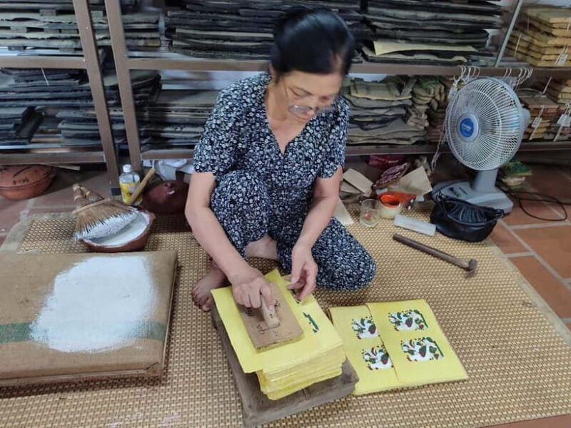 Hanois Heritage: Nom Ancient Village and Dong Ho Folk Art - Key Points