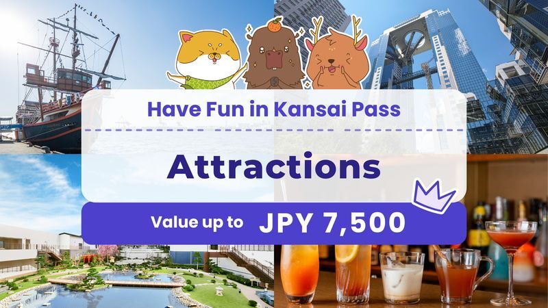 Have Fun in Kansai Pass - At a glance