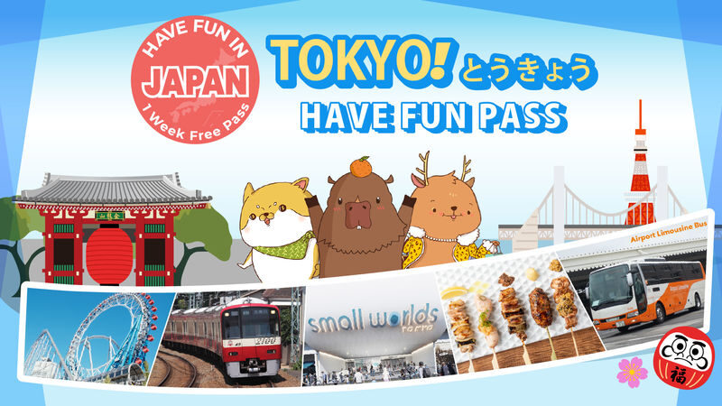 Have Fun in Tokyo Pass (with options: Warner Brothers and teamLab Planets Tokyo) - At a glance: choose your own Tokyo mix