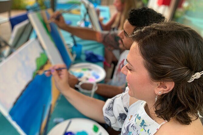 Hawaiian Style Paint Party, Kapolei Oahu - Hawaiian Style Paint Party, Kapolei Oahu: A Colorful Blend of Creativity and Island Vibes