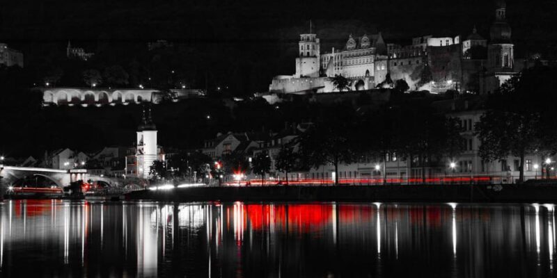 Heidelberg at Night - Photo Walk - Key Points