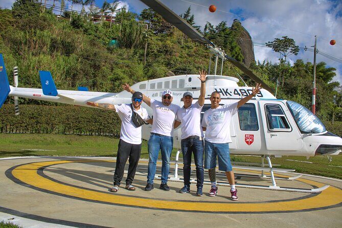 Helicopter flight in Guatape - The Value of a Short Flight