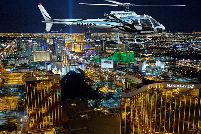 Helicopter Flight of the Las Vegas Strip with Eiffel Tower Dinner - Helicopter Flight of the Las Vegas Strip with Eiffel Tower Dinner