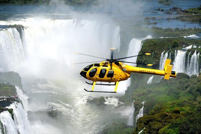 Helicopter flight over Iguazu Falls - Key Points