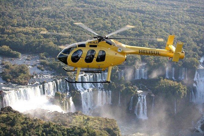 Helicopter flight over Iguazu Falls from Puerto Iguazú Hotels - Key Points