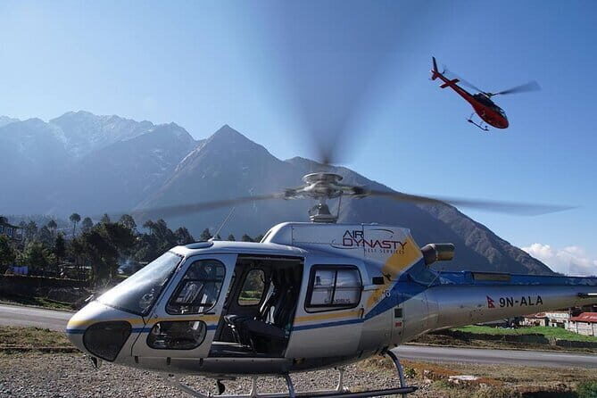 Helicopter pick up from Gorakshep to Kathmandu - The Sum Up