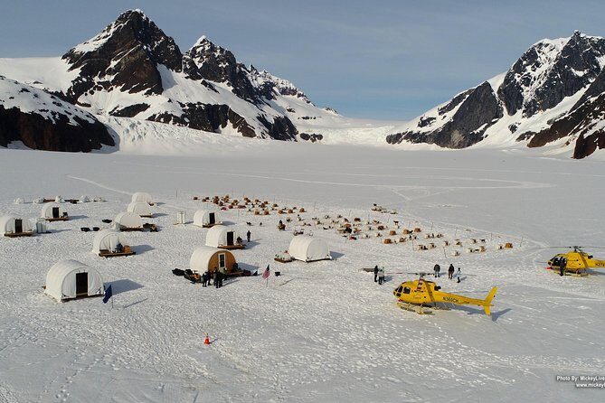 Helicopter to a Dogsledding Experience with a Glacier Landing - Key Points