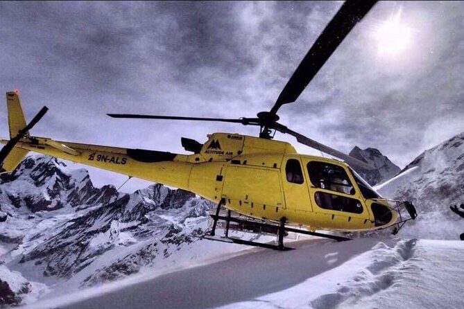 Helicopter Tour To Annapurna Region with landing at Base Camp - Key Points