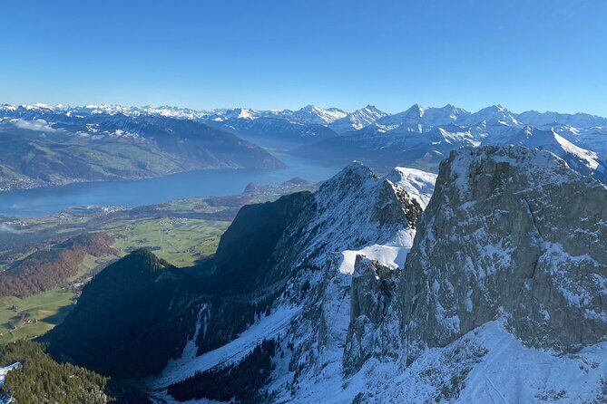 Helicopter tour to the Stockhorn mountain, with great view to the Swiss Alps - A Close Look at the Experience