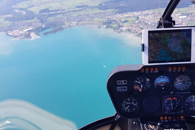 Helicopter tour to the Stockhorn mountain, with great view to the Swiss Alps - The Sum Up