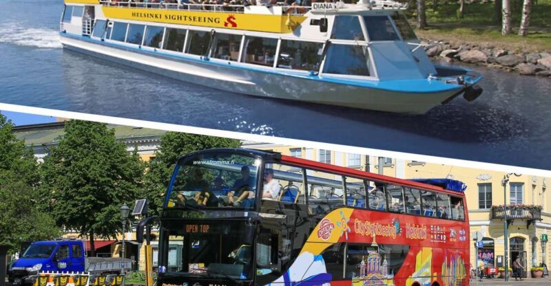 Helsinki by Bus and Boat 24-Hour Combo Ticket - Key Points