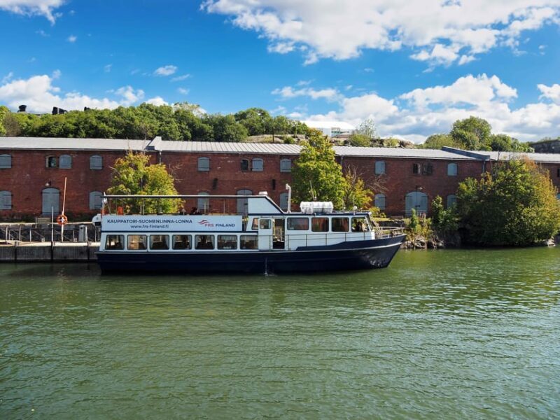 Helsinki: Suomenlinna and Lonna Hop-on Hop-off Cruise - The Cruise Experience in Detail