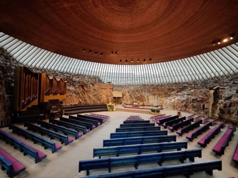 Helsinki: Temppeliaukio Church Entrance Ticket - Helsinki: Temppeliaukio Church Entrance Ticket