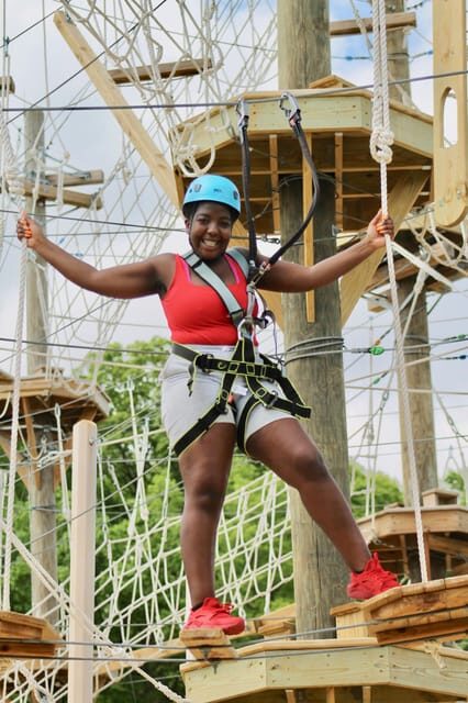 Henderson, Minnesota: High Ropes Obstacle Course Experience - Key Points
