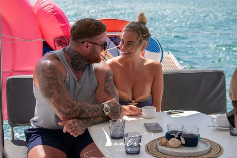 Heraklion: Dia Catamaran with Chef Dinner, Open Bar & Sunset - FAQ