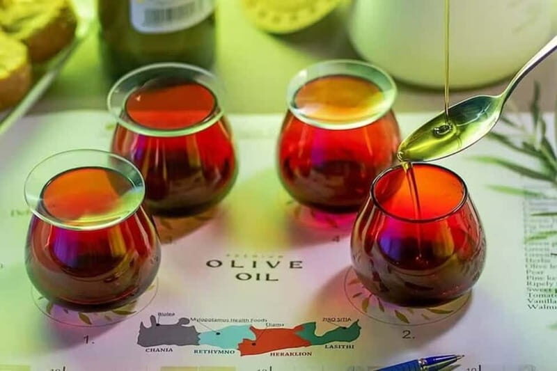 Heraklion: Guided Tasting of 3 Extra Virgin Olive Oil - An In-Depth Look at the Olive Oil Tasting Experience
