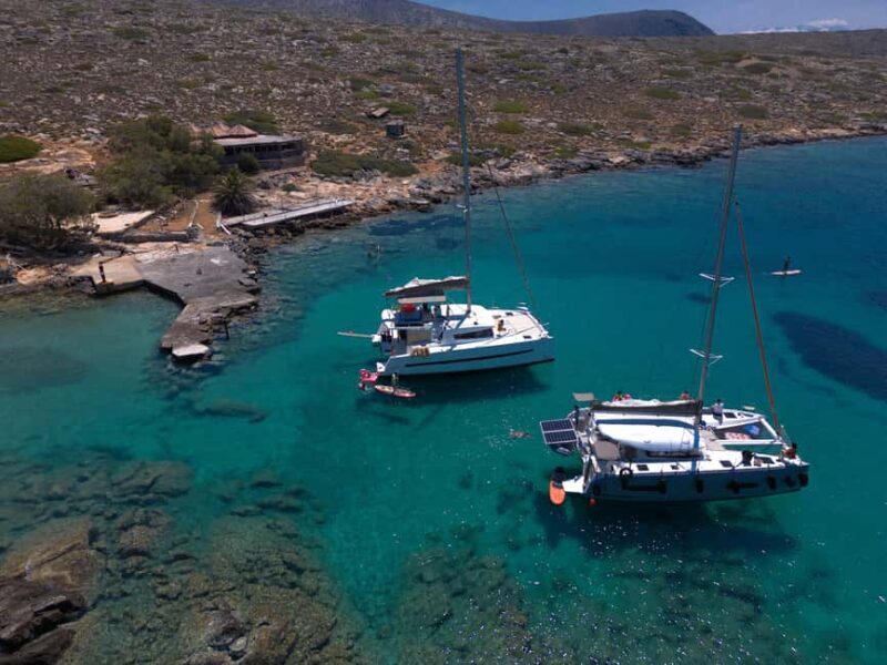 Heraklion Luxury Catamaran to Dia: Gourmet Lunch & Open Bar - Heraklion Luxury Catamaran to Dia: Gourmet Lunch & Open Bar