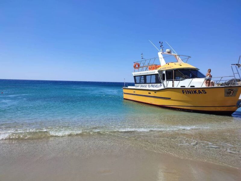 Heraklion: Preveli Palm Beach Boat Trip & Rethymno Town Tour - FAQ