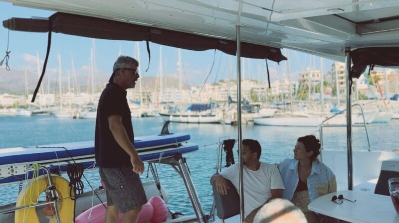 Heraklion: Private Catamaran Cruise to Dia with Meal&Drinks - Practical Tips for Travelers