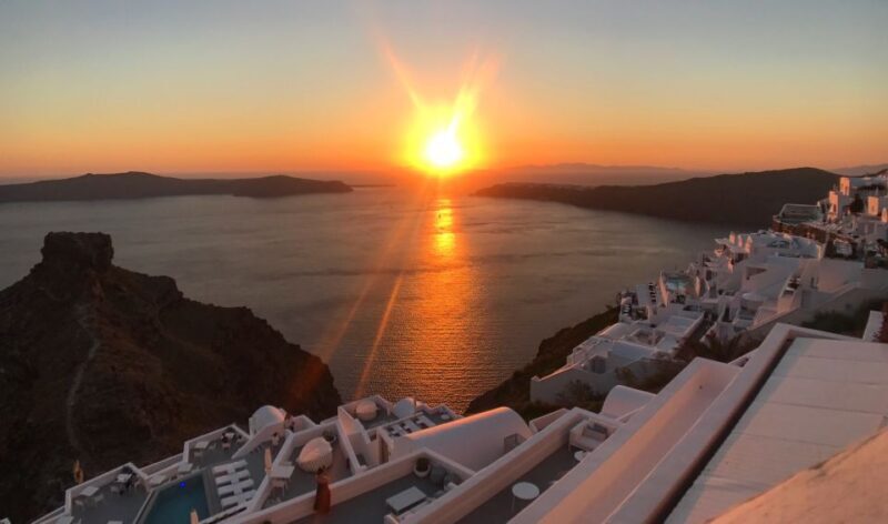 Heraklion: Santorini Day Trip with Boat Transfer & Oia Visit - Key Points