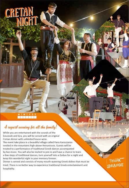 Heraklion:Cretan Evening with Traditional Dinner&Dance Show - The Practicalities—Transportation, Food, and Accessibility