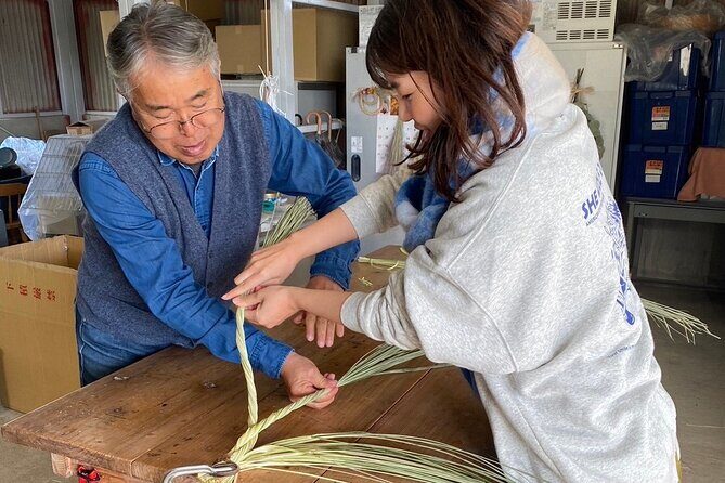 Herbal Shimenawa Crafting Workshop at Kumamoto Herb Garden - A Welcome Blend of Nature and Tradition